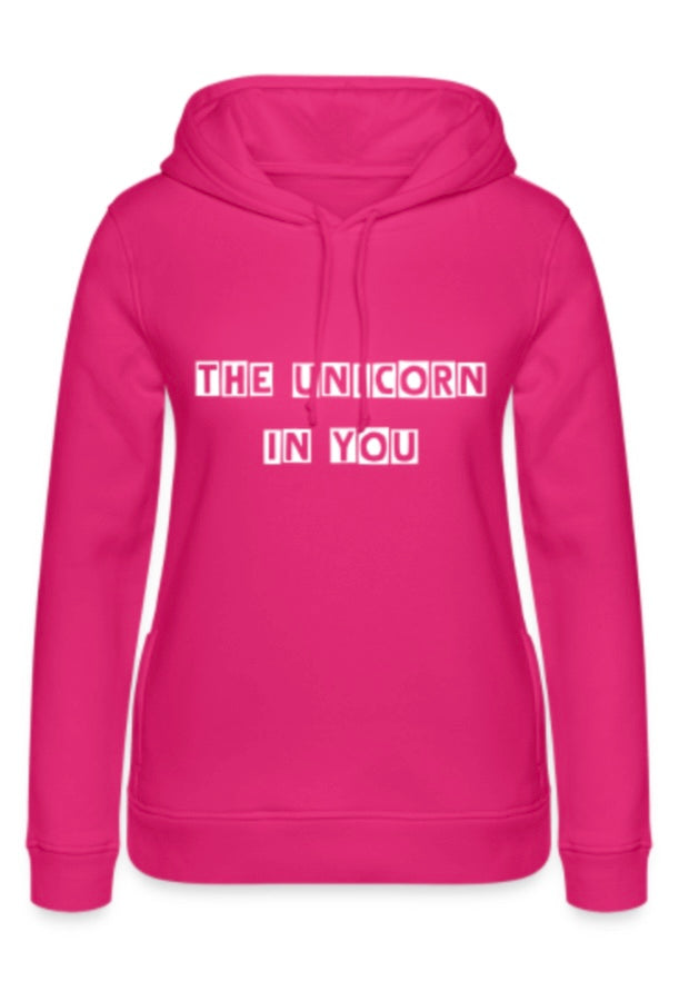 Frauen Bio-Hoodie Magenta